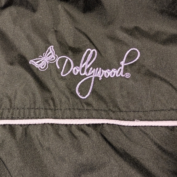 Dollywood Prairie Mountain Hooded Windbreaker Jacket Size XL - Picture 4 of 7